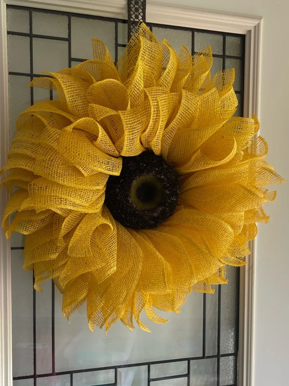 *NWT Sunflower Spring Theme Front Door Wreath